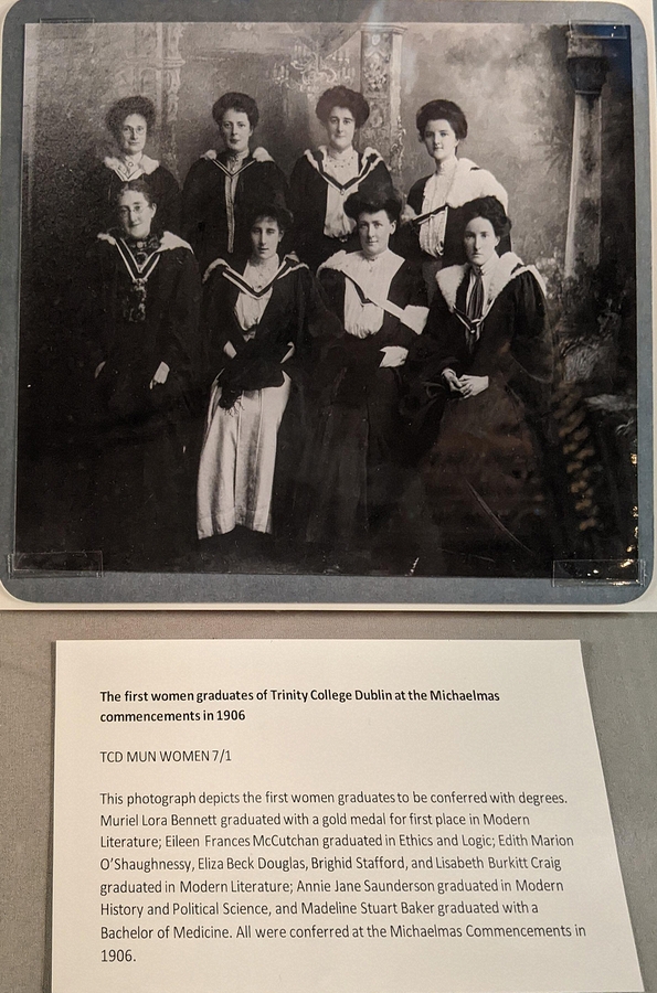 2022-05-30 155 First Women Graduates, The Long Room, Trinity College, Dublin.jpg