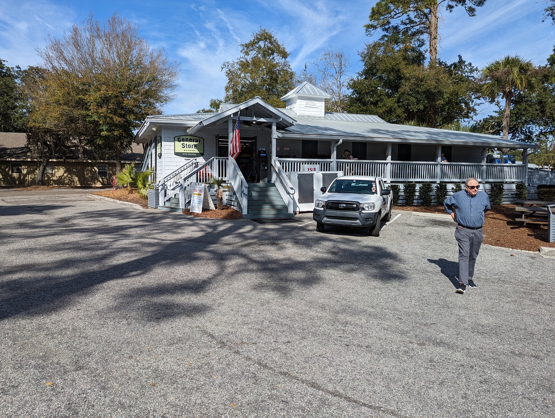 2023-02-08 32 Gary leaving general store (after lunch), Hilton Head Island SC.jpg