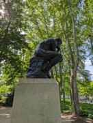 2023-05-08 001 The Thinker (clay 1880-81, enlarged 1902-04, bronze 1919); Rodin Museum, Philadelphia.jpg