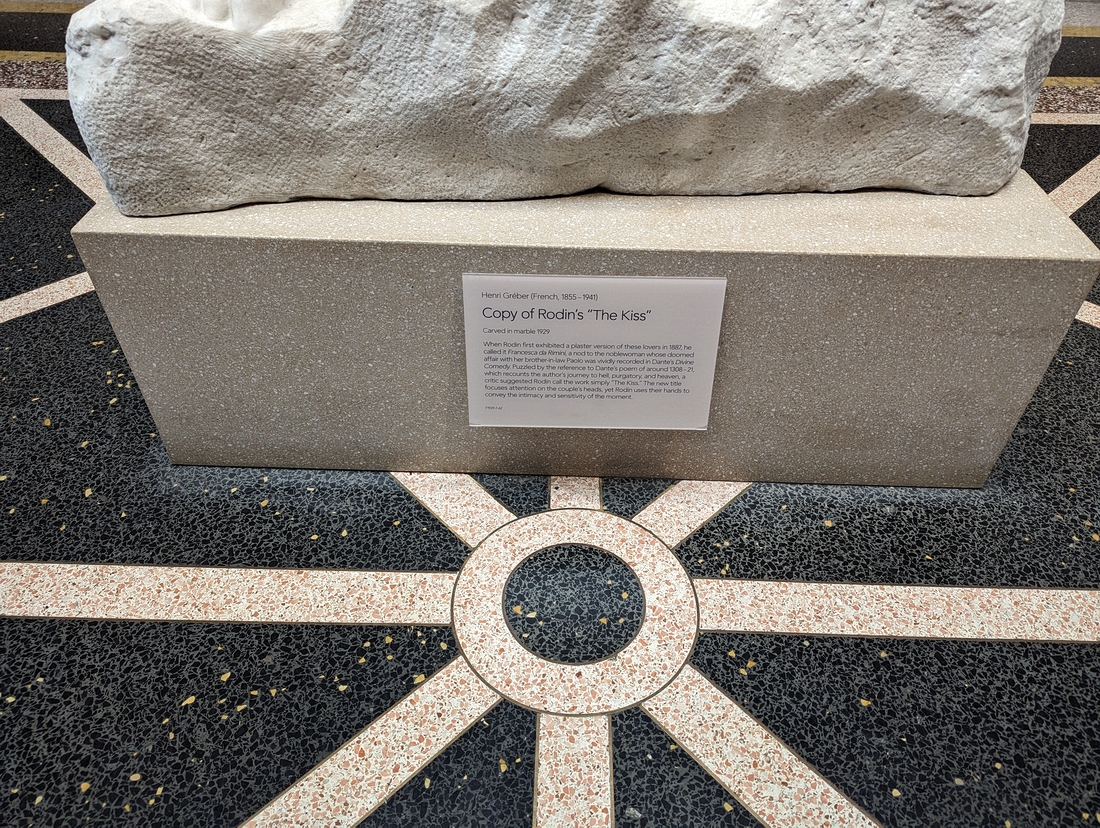 2023-05-08 047 Copy of Rodin's 'The Kiss' (marble 1929) by Henri Greber (1855-1941); Rodin Museum, Philadelphia.jpg