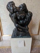 2023-05-08 080 The Crouching Woman (clay 1881-82, enlarged 1906-8, bronze 1925); Rodin Museum, Philadelphia.jpg