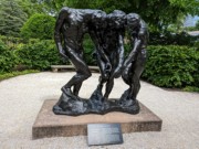2023-05-08 085 The Three Shades (clay 1881-86, enlarged 1901-4, bronze 1983); Rodin Museum, Philadelphia.jpg