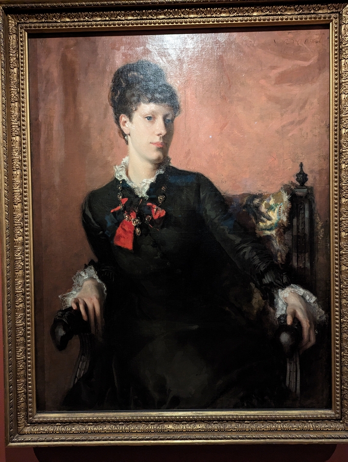 2023-05-08 167 Portrait of Frances Sherborne Ridley Watts (1877), John Singer Sargent; Philadelphia Museum of Art.jpg