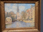 2023-05-08 206 The Zuiderkerk, Amsterdam (looking up the Groenburgwal), ~1874; Claude Monet, Philadelphia Museum of Art.jpg
