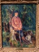 2023-05-08 237 Portrait of Alfred Berard with his dog (1881), Pierre-Auguste Renoir; Philadelphia Museum of Art.jpg