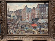 2023-05-08 279 Fair on a Sunny Afternoon, Dieppe (1901), Camille Pissarro; Philadelphia Museum of Art.jpg