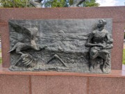 2023-05-08 332 Detail - Young Meher (Armenian Monument, 1975), Khoren De Harootian (1909-1991);Outside Philadelphia Museum of Art.jpg