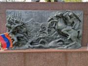 2023-05-08 334 Detail - Young Meher (Armenian Monument, 1975), Khoren De Harootian (1909-1991);Outside Philadelphia Museum of Art.jpg