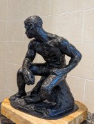 2023-05-08 371 The American Athlete (clay 1901-2, bronze 1904); Rodin Museum, Philadelphia.jpg