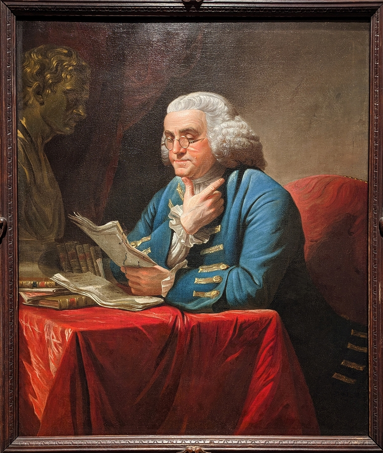 2023-05-09 306 Benjamin Franklin (1767), David Martin; PAFA, Philadelphia.jpg