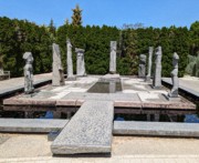 2023-05-10 136 The Nine Muses (1990-97), Carlos Dorrien; Grounds for Sculpture, Hamilton NJ.jpg