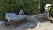 2023-05-10 182 Between Appointments (1992), Seward Johnson; Grounds for Sculpture, Hamilton NJ.jpg