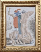 2023-05-10 309A End of Combat (~1925), Giorgio de Chirico; Barnes Foundation, Philadelphia PA.jpg