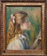 2023-05-10 310 Reading Girl, Pierre-Auguste Renoir; Barnes Foundation, Philadelphia PA.jpg