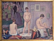 2023-05-10 329 The Three Models (~1886), Georges Seurat; Barnes Foundation, Philadelphia PA.jpg
