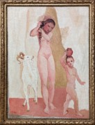 2023-05-10 330 Young Girl with a Goat, Pablo Picasso; Barnes Foundation, Philadelphia PA.jpg