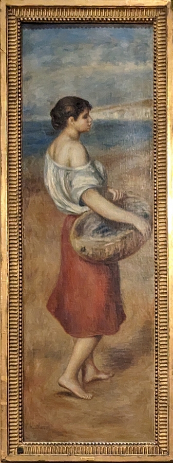 2023-05-10 340A Girl with Basket of Fish (~1890), Pierre-Auguste Renoir; Barnes Foundation, Philadelphia PA.jpg