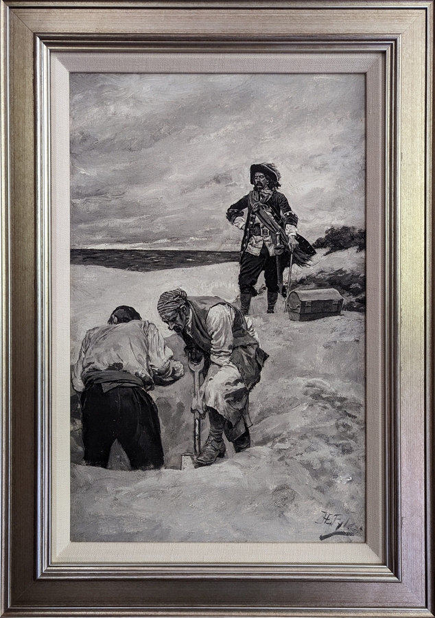 2023-05-11 038 Captain Kidd's Treasure, Howard Pyle; Studio Tour, Brandywine Museum.jpg