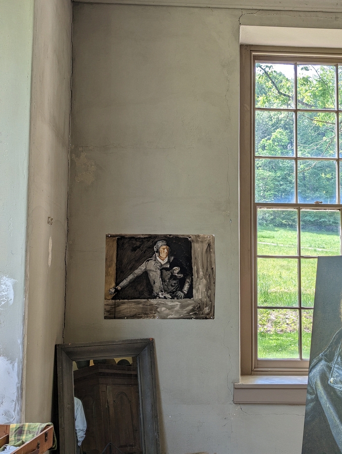 2023-05-11 046 First Study for Draft Age, Jamie Wyeth; Studio Tour, Brandywine Museum.jpg