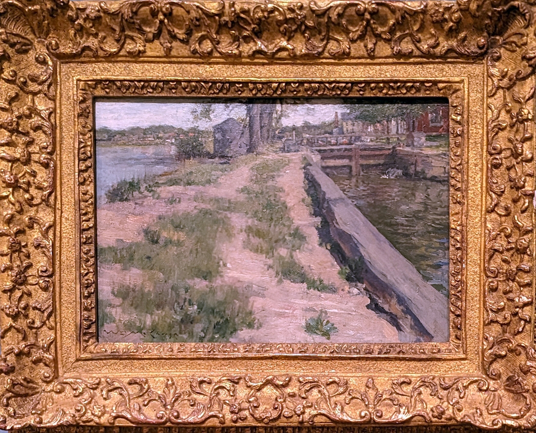 2023-05-11 110 The Tow Path (oil on canvas, ~1880), William Merritt Chase; Brandywine Museum.jpg