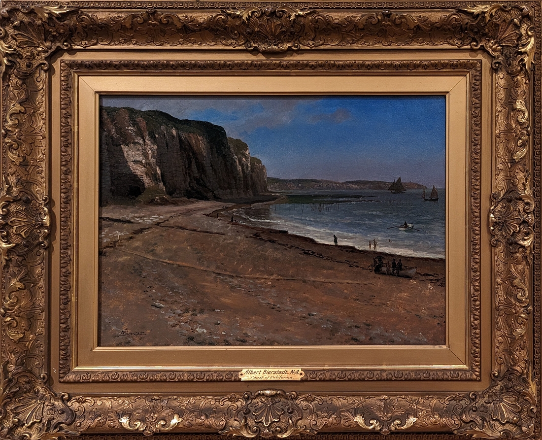 2023-05-11 114 Coast of California (1870s), Albert Bierstadt; Brandywine Museum.jpg