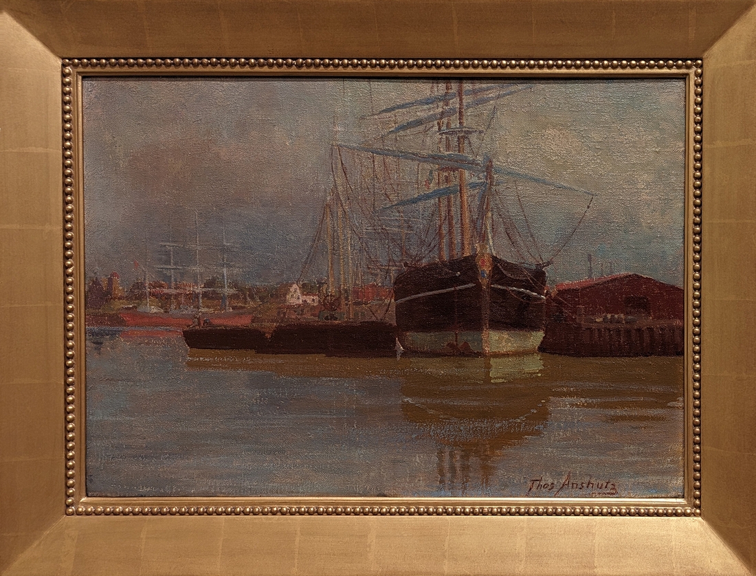 2023-05-11 116 Along the Delaware River (~1887), Thomas Pollock Anshutz; Brandywine Museum.jpg