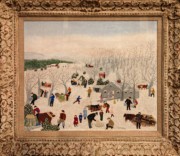 2023-05-11 125 Sugaring Off, Maple (1943), Anna Mary Robertson 'Grandma' Moses; Brandywine Museum.jpg