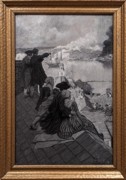 2023-05-11 133 Viewing the Battle of Bunker Hill (1901), Howard Pyle; Brandywine Museum.jpg