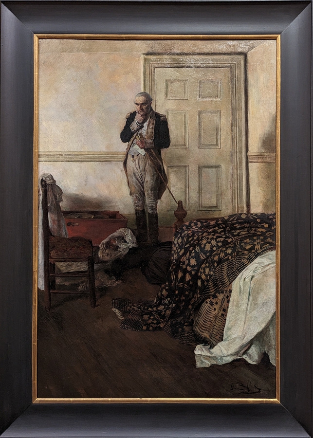 2023-05-11 135 Arnold Tells His Wife of the Discovery of His Treason (1898), Howard Pyle; Brandywine Museum.jpg