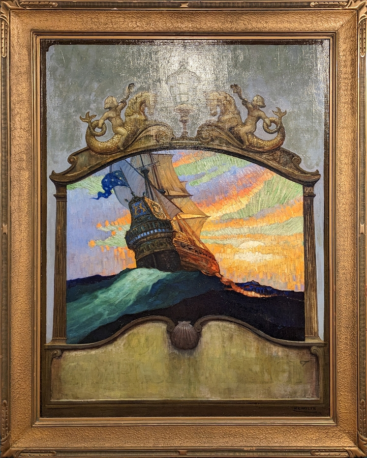 2023-05-11 144 Westward Ho! (1920), N C Wyeth; Brandywine Museum.jpg