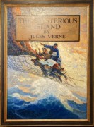 2023-05-11 147 The Mysterious Island (cover illustration, 1918), N C Wyeth; Brandywine Museum.jpg