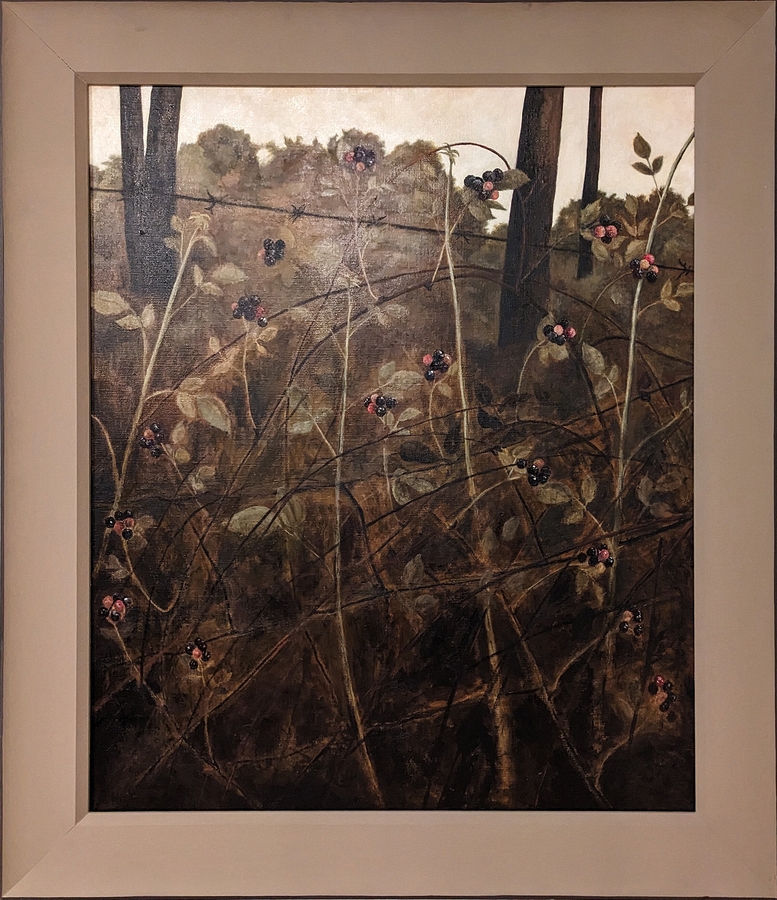 2023-05-11 157 Blackberries (1968), Carolyn Wyeth; Brandywine Museum.jpg