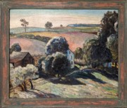 2023-05-11 158 The Valley Farm (~1929), Peter Hurd; Brandywine Museum.jpg