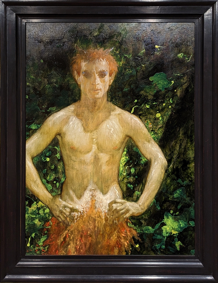 2023-05-11 175 The Faune (2002), Jamie Wyeth; Brandywine Museum.jpg