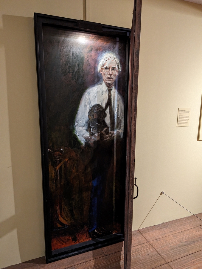 2023-05-11 193 First in the Screen Door Sequence (2015), Jamie Wyeth; Brandywine Museum.jpg