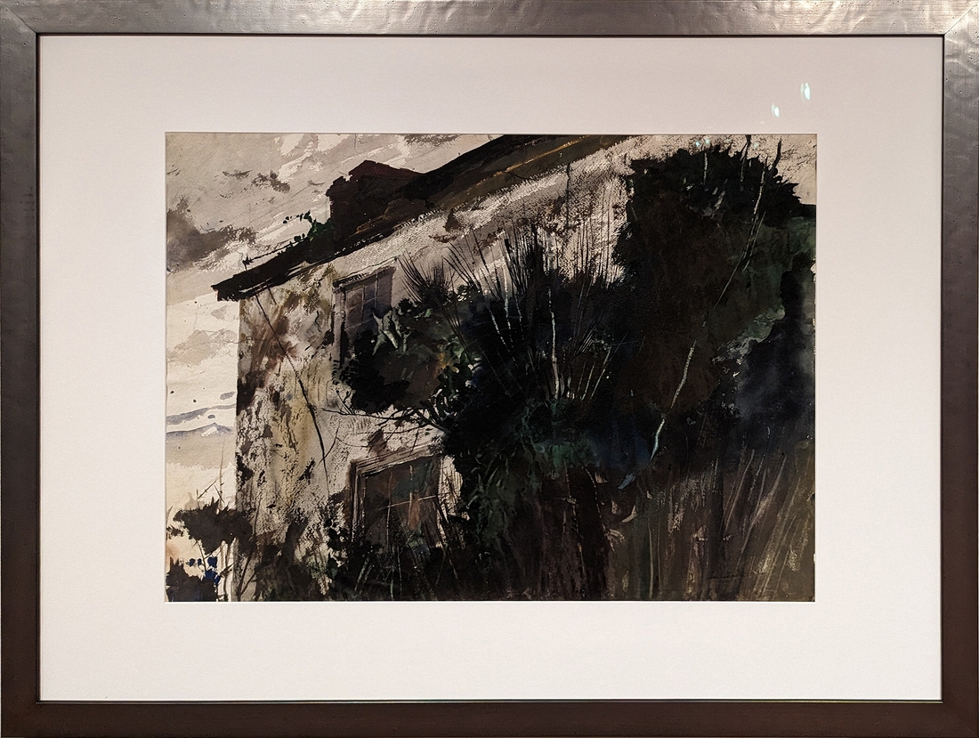 2023-05-11 209 Untitled (John Andress House, watercolor, 1943), Andrew Wyeth; Brandywine Museum.jpg
