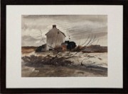 2023-05-11 211 Untitled (John Chads House, watercolor, 1971), Andrew Wyeth; Brandywine Museum.jpg