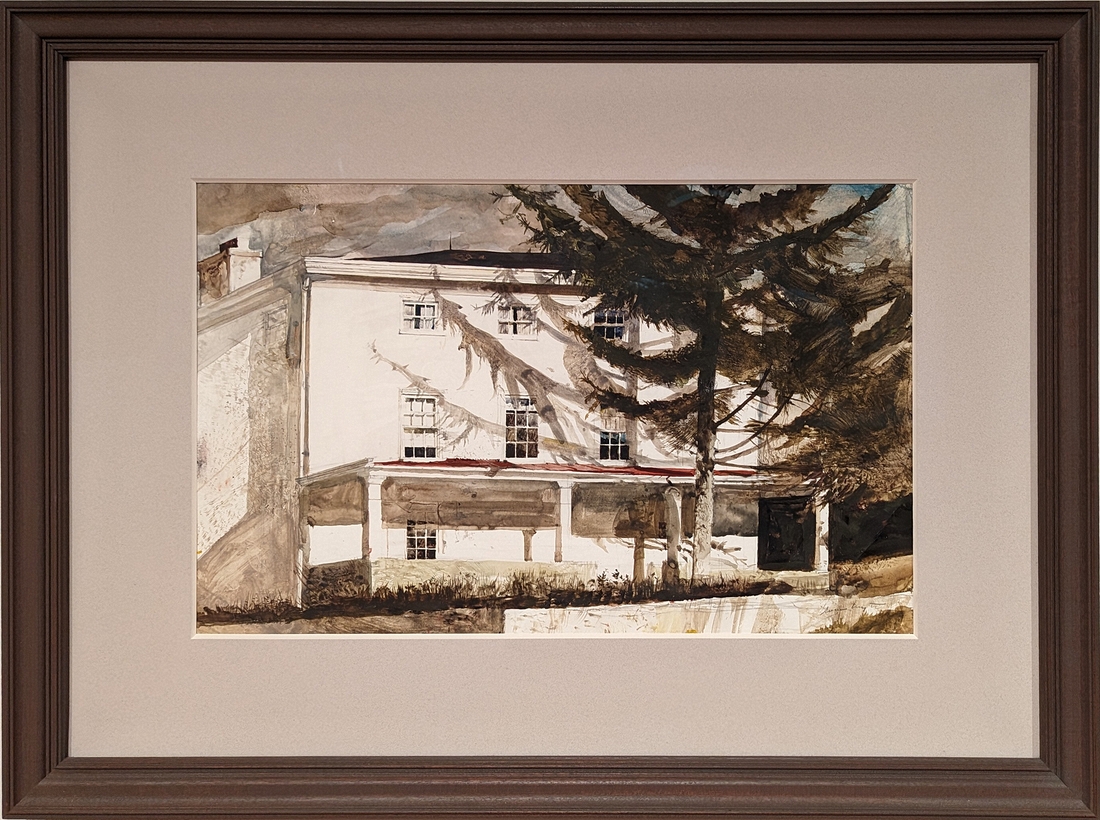 2023-05-11 214 Tree House Study (watercolor, drybrush & pencil, 1982), Andrew Wyeth; Brandywine Museum.jpg