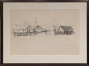 2023-05-11 234 Mill Buildings, Study for The Mill (pencil, 1959), Andrew Wyeth; Brandywine Museum.jpg