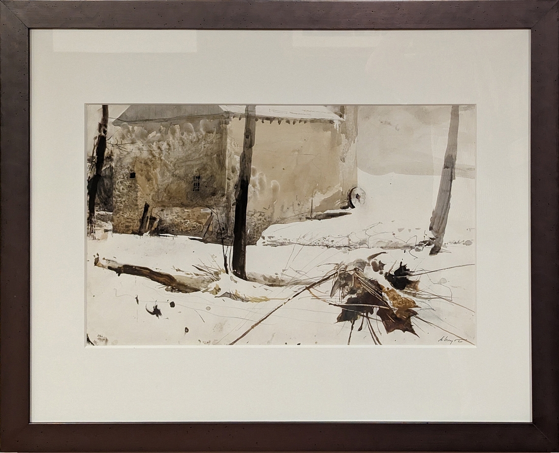 2023-05-11 237 The Forge Study (watercolor 1984), Andrew Wyeth; Brandywine Museum.jpg