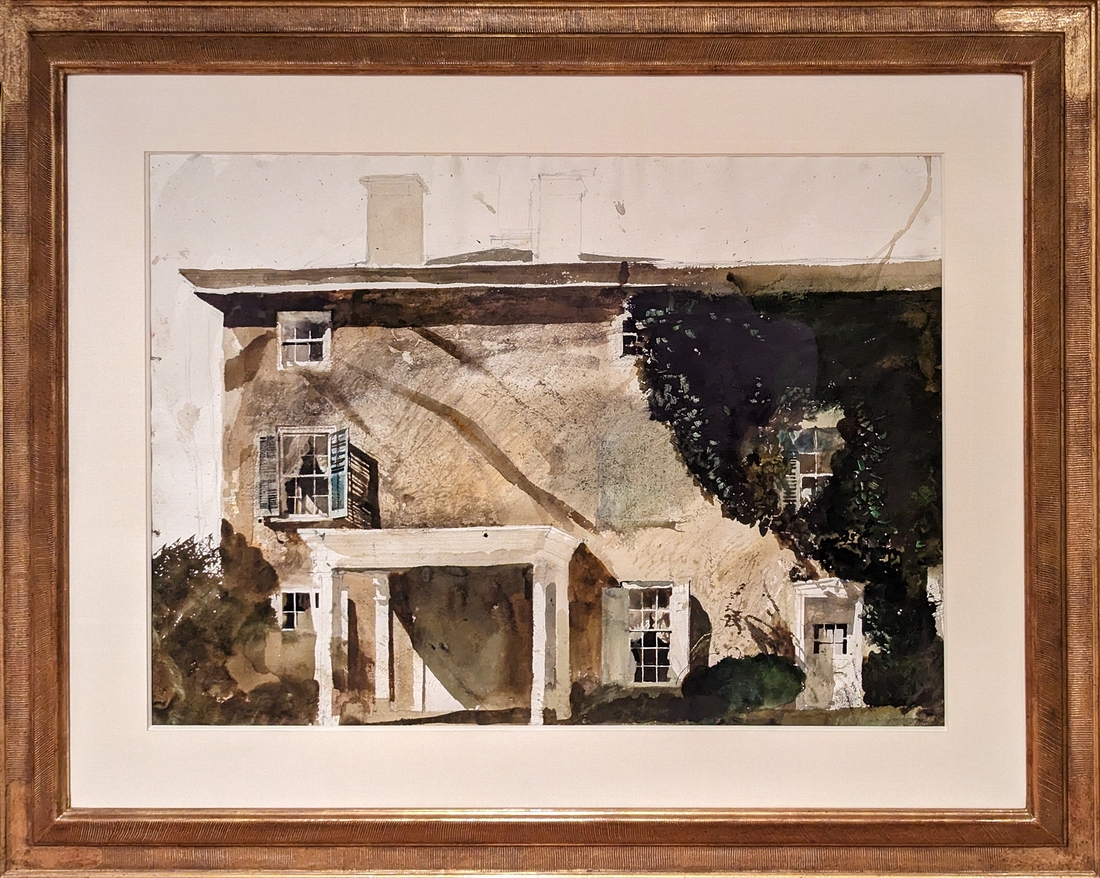 2023-05-11 245 The Hatton House (waterecolor, 1967), Andrew Wyeth; Brandywine Museum.jpg