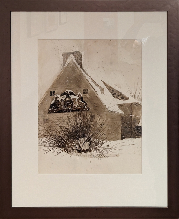 2023-05-11 250 Blizzard Study (watercolor, 1966), Andrew Wyeth; Brandywine Museum.jpg
