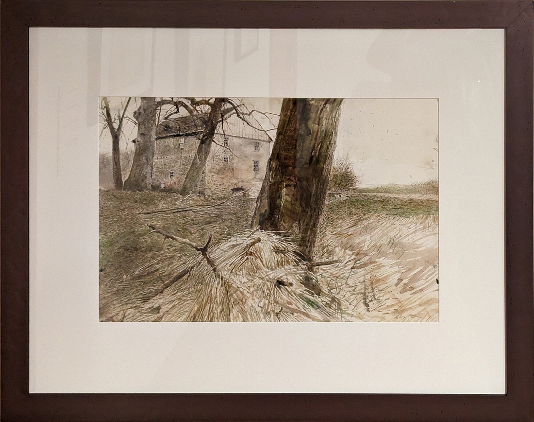 2023-05-11 251 Noah's Ark Study (watercolor, 2004), Andrew Wyeth; Brandywine Museum.jpg