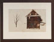 2023-05-11 254B Brick House, Study for Tenant Farmer (watercolor, 1961), Andrew Wyeth; Brandywine Museum.jpg