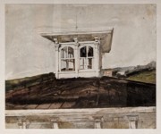 2023-05-11 257 Widow's Walk Study (watercolor & pencil, 1990), Andrew Wyeth; Brandywine Museum.jpg