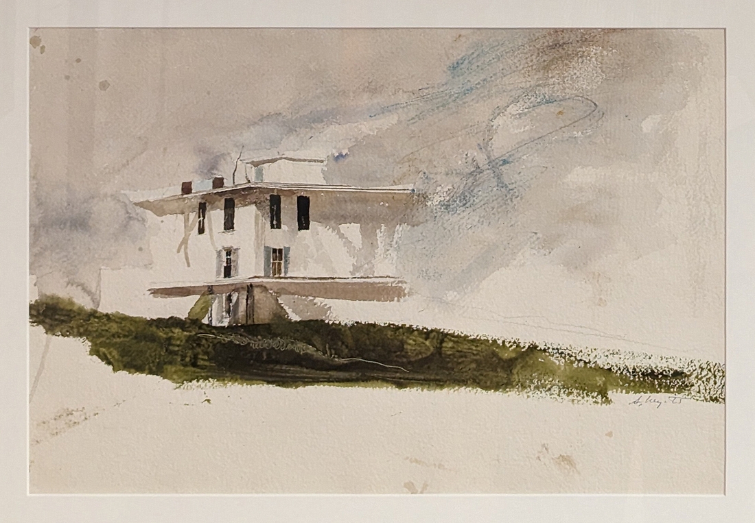 2023-05-11 261 Toward Atwater's (Study, watercolor on paper, 1968), Andrew Wyeth; Brandywine Museum.jpg