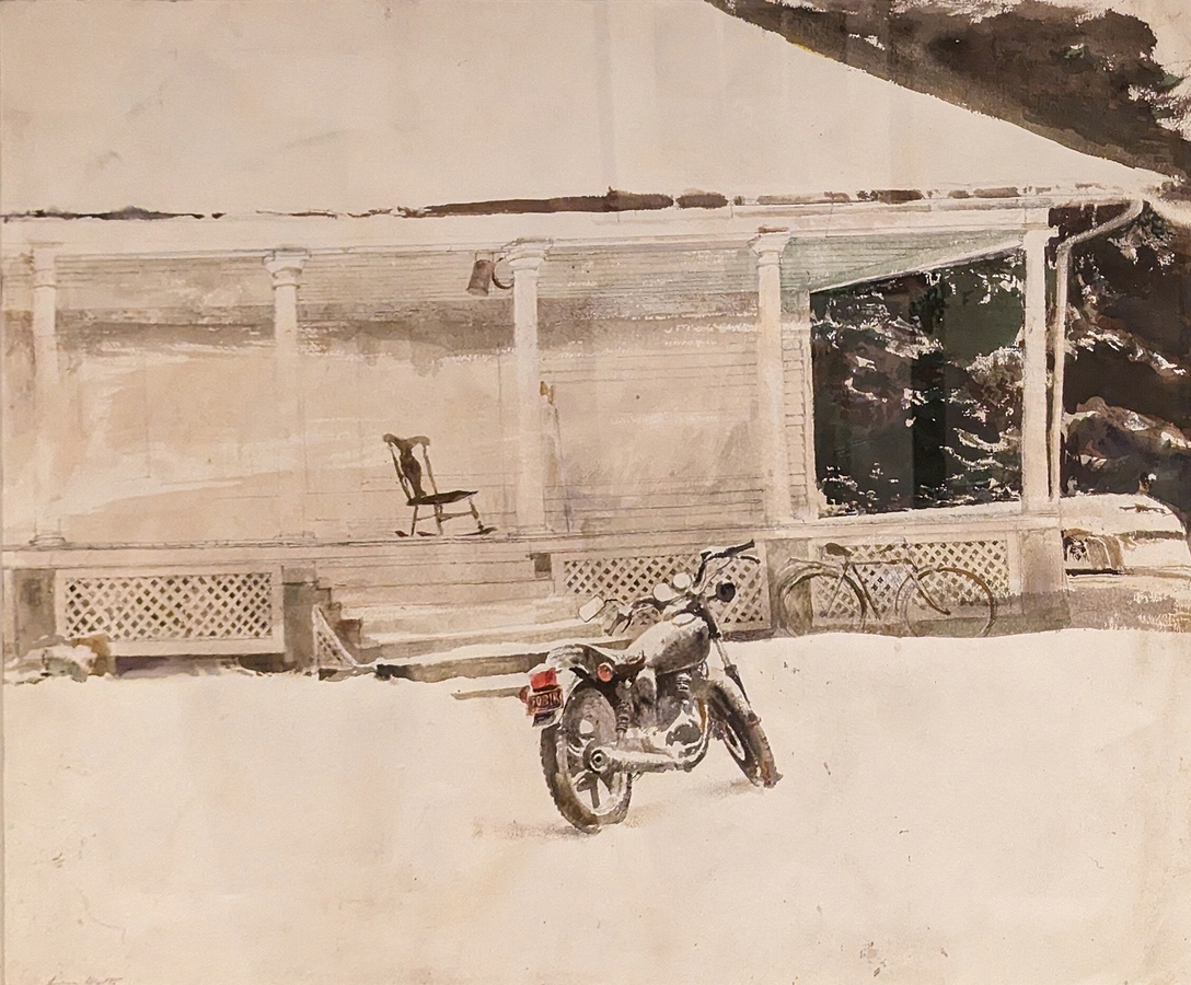 2023-05-11 265 Drifting Study (watercolor on paper, 1991), Andrew Wyeth; Brandywine Museum.jpg